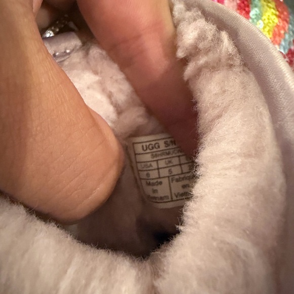 UGG Multicolor Sequin Kids Boots - Picture 5 of 5
